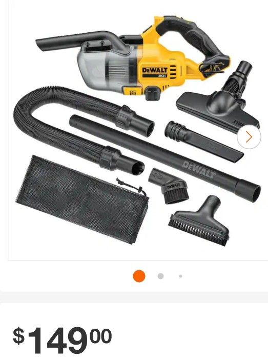 Brand New Dewalt 20volt Stick Vacuum.  $100