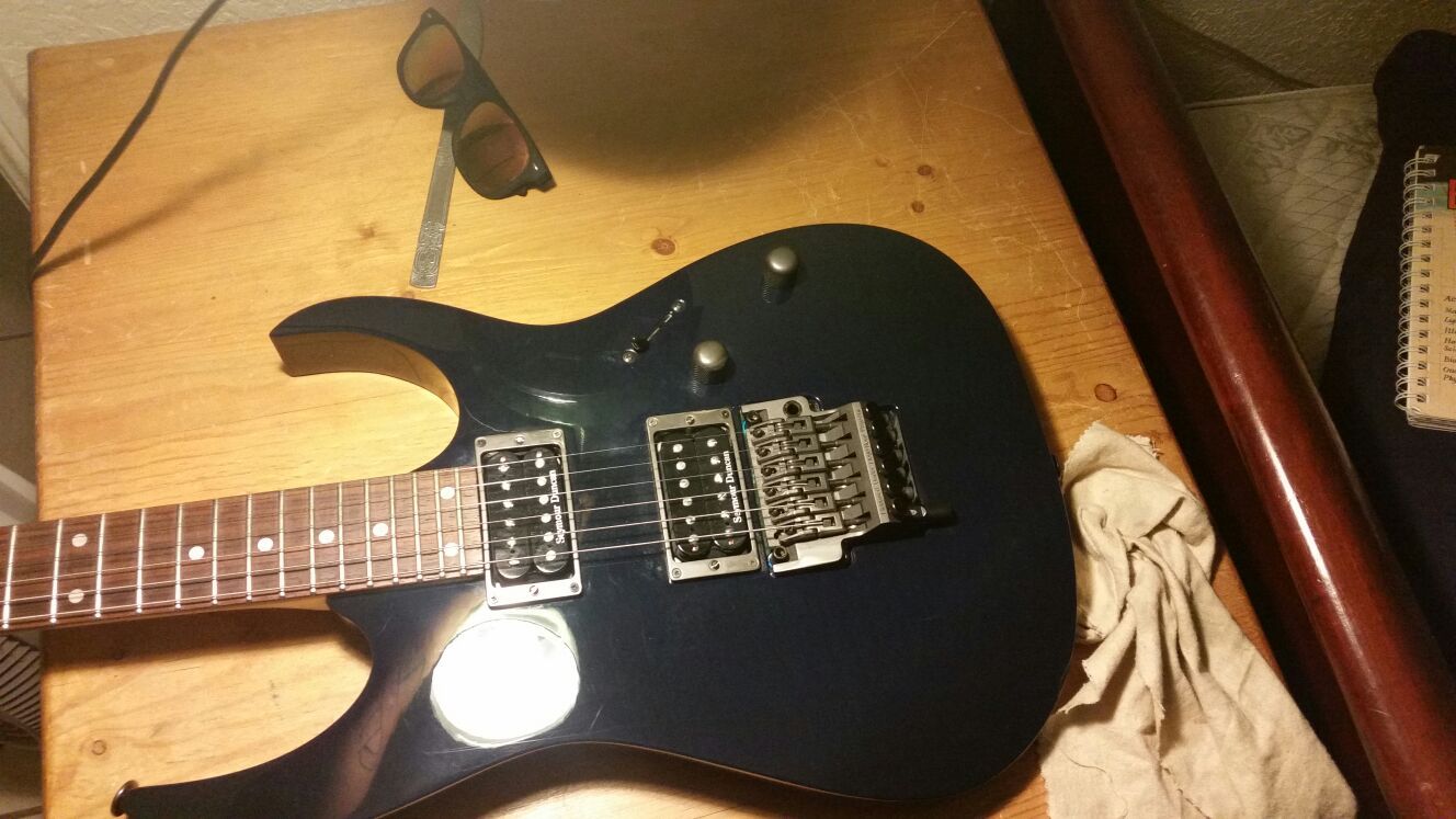 Very rare mij ibanez rg520qs
