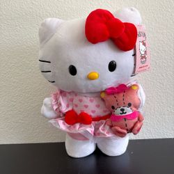 Hello Kitty Valentines Side Stepper 2026 Animated Plush BRAND NEW 