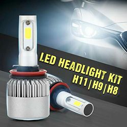 Hid lights kit- led conversion headlight bulb kit- any ride nissan armada titan Altima Silverado Malibu ford mustang scion xb f150 frs xa wrx f250