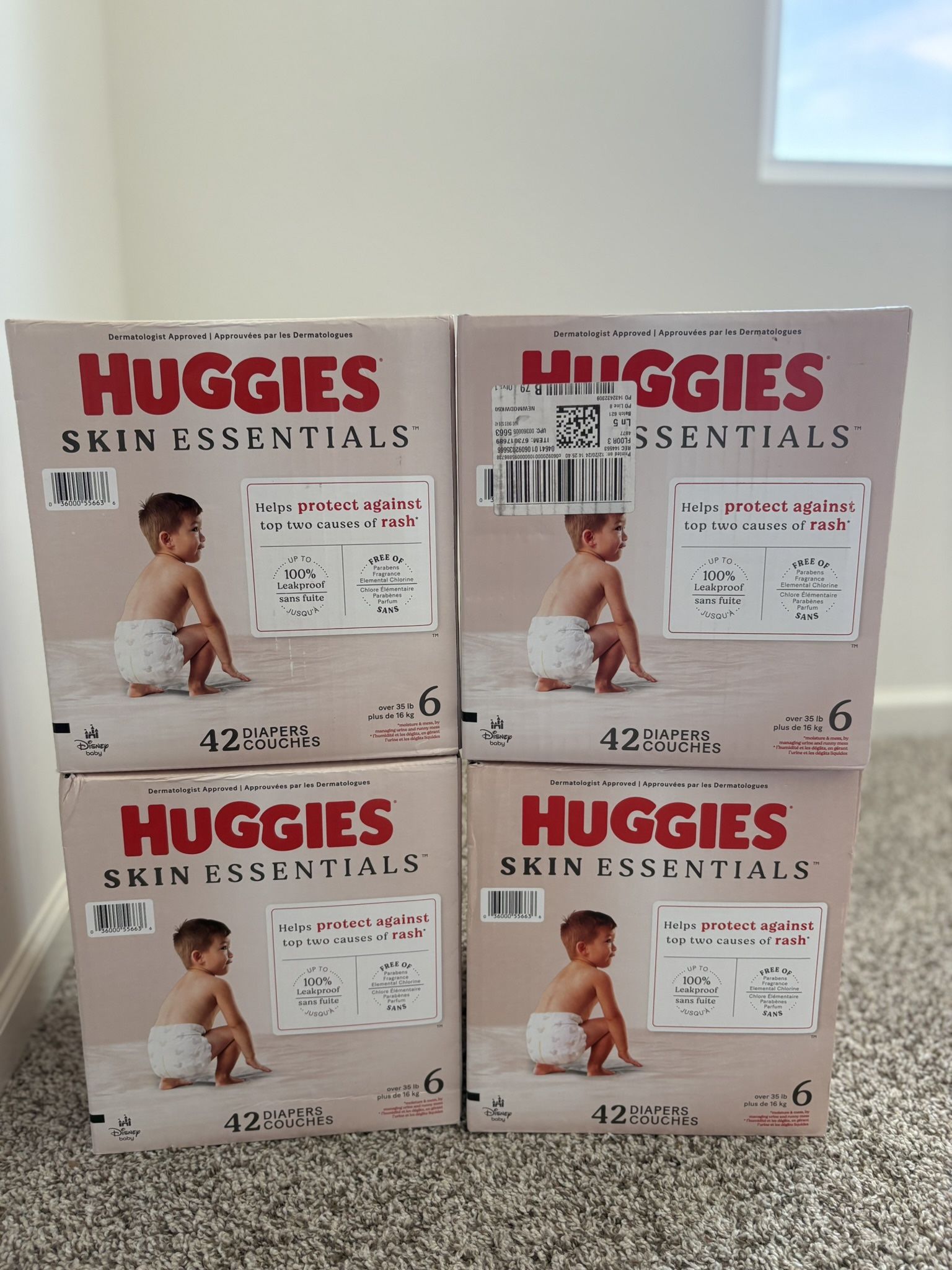 Huggies Skin Essentials Size 6 $25 Each