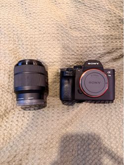 Sony a7iii with water housing