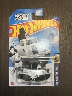Disney Steamboat Hot Wheel