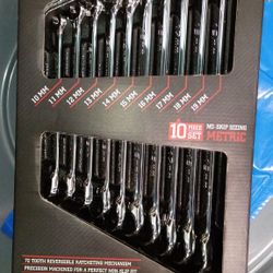 Wrenches 10 Piece Set Icon