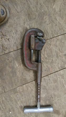 Ridgid heavy duty pipe cutter