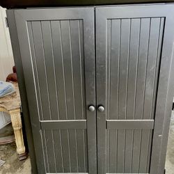 $25 Small  Black Armoire 