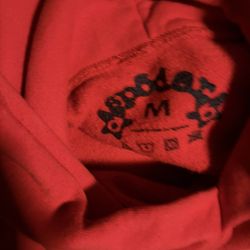 Spider Hoodie Orange Black And Red 