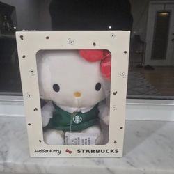 Hello Kitty X Starbucks Plushie