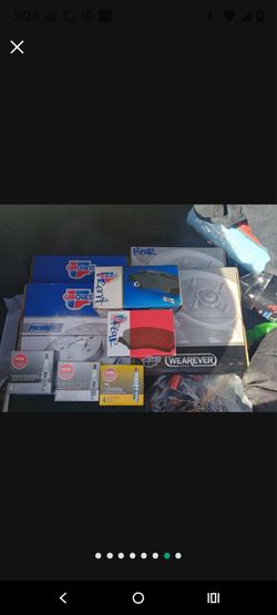 Complete Brake Set & Spark Plugs