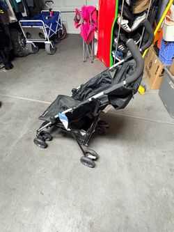 Black Umbrella Baby Stroller