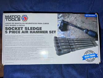 Matco tools 5pc air hammer socket sledge set