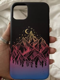 iphone 11 pro max mountains case 