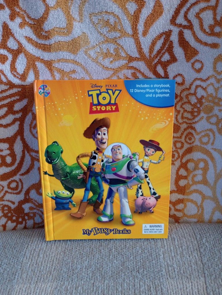 Toy Story - Storybook Playset w/ 12 Figurines & Playmat - My Busy Books