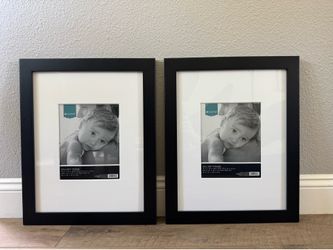 Black Wood Gallery Frames (Set of 2)