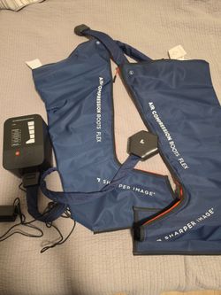 Sharper Image Air Compression Boots Flex