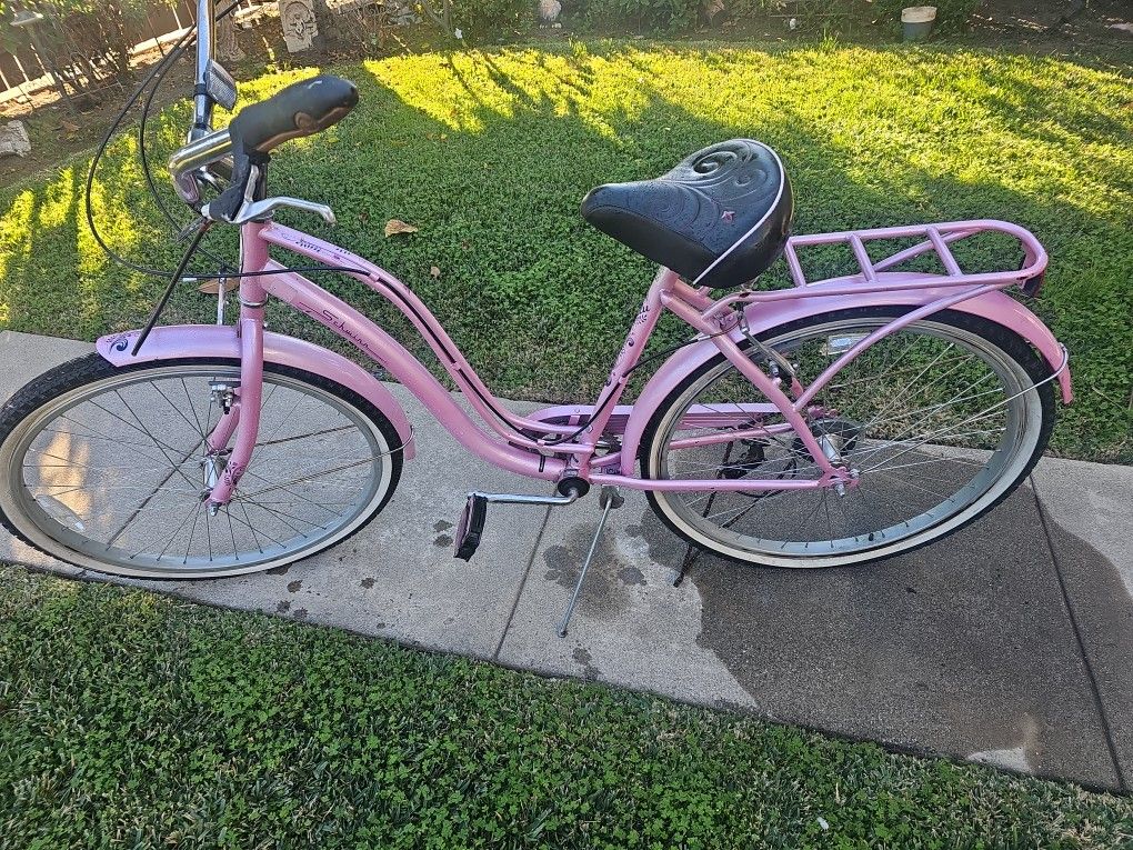 Schwinn Pink Bike Vintage Needs Chain Fix Tires 300