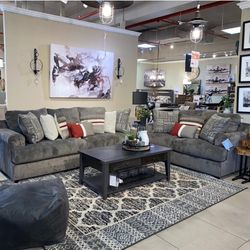 Soletren Ash Living Room Set / couches / Sofa and Loveseat 