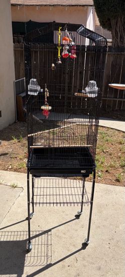 Medium size bird cage
