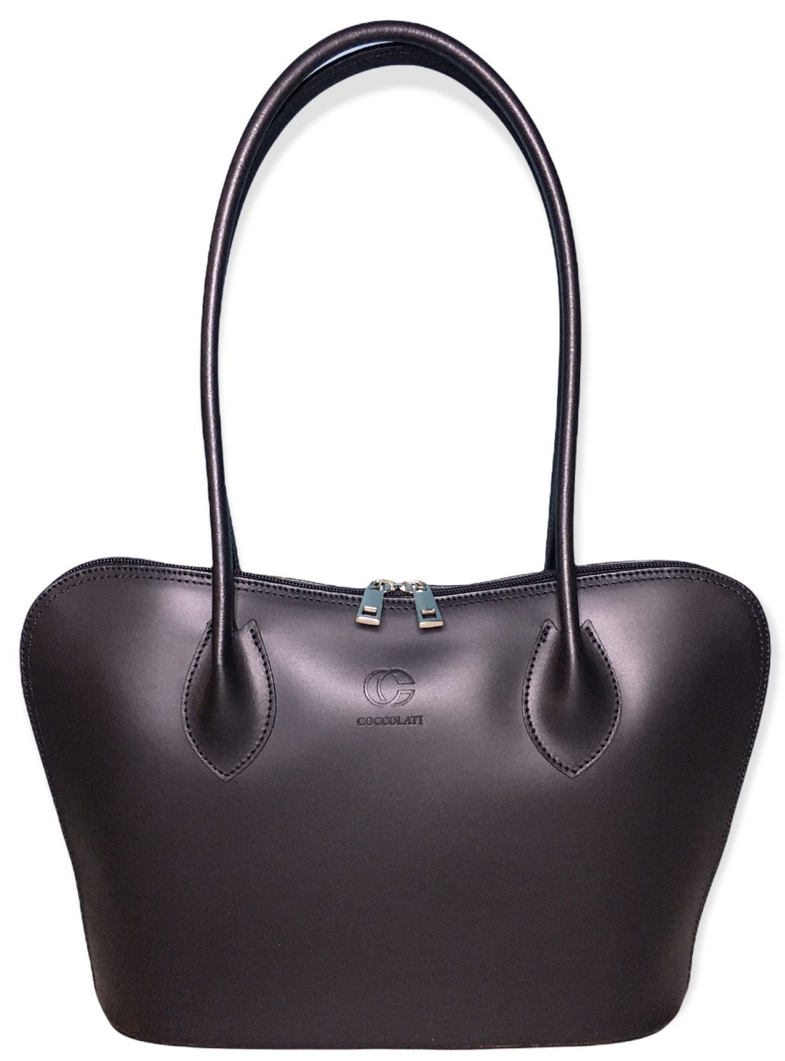 New Handmade In Italy Genuine Leather Purse Black