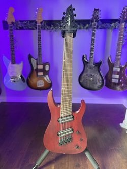 Jackson 8 String - X Series Dinky Arch Top DKAF8 MS - Stained Mahogany