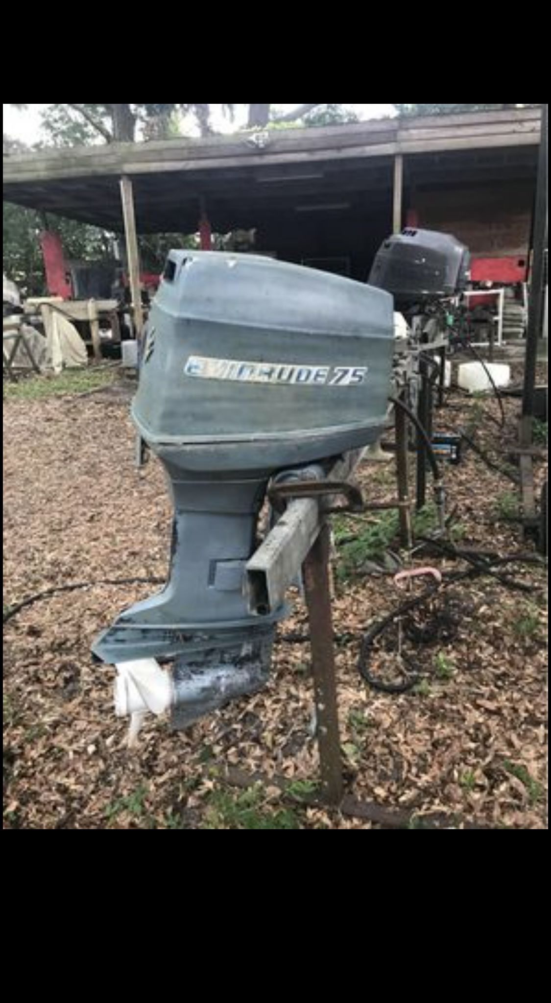 75hp Evinrude Outboard For Sale