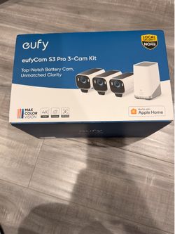 Eufy S3 Pro 3 cam kit