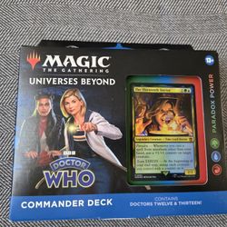 Magic Gathering Universes Beyond Doctor Who Cards