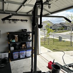 Cable machine and weights. Make an offer!!