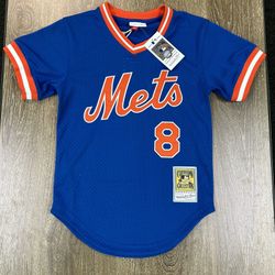 Authentic Mitchell & Ness Mets Jersey 