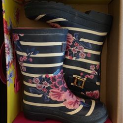Joules Rain Boots Kids Size 1