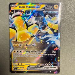 Iron Hands Ex Pokémon Card 