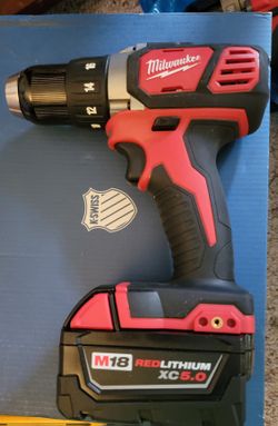 Milwaukee Drill And Battery 