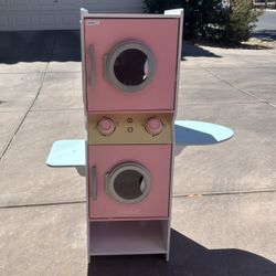 Kids Play Washer And Dryer Set With Iron