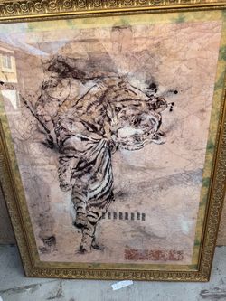 Tiger Wall Painting