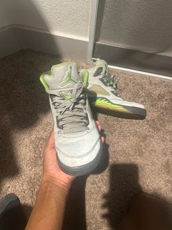 Air Jordan 5 Green Bean Sneakers