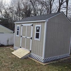 Sheds Building On Site