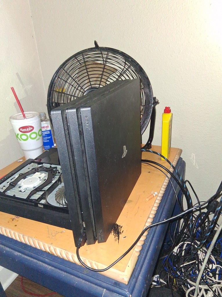 Ps4 Pro With Cables