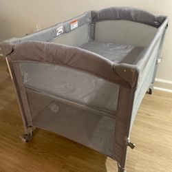 4 in 1 Baby Playard With Bassinet And Changing Table