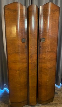 Vintage Art Deco Armoire