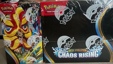 Pokémon Mega Evolution-Chaos Rising Display Booster Bundle