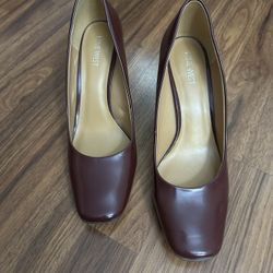 Nine West Block Heel Pumps Sz 10