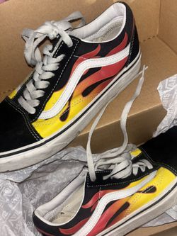 Vans With Flames 