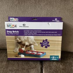Dog Brick Treat Dog Toy