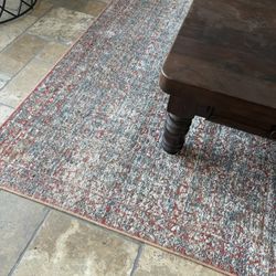 Beautiful Living Room Set – Sofa, Chairs, Coffee Table + Rug (Designer Look)