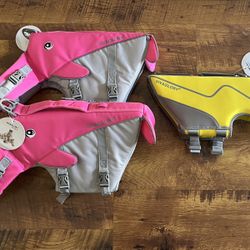 NEW Vivaglory size Large Pet Life Jackets ($15 each)