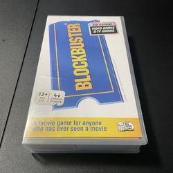 The Blockbuster Game A Movie Party Game for the Whole Family Video Games/ TV