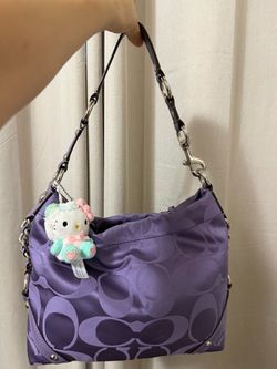 Vintage Purple Coach Purse