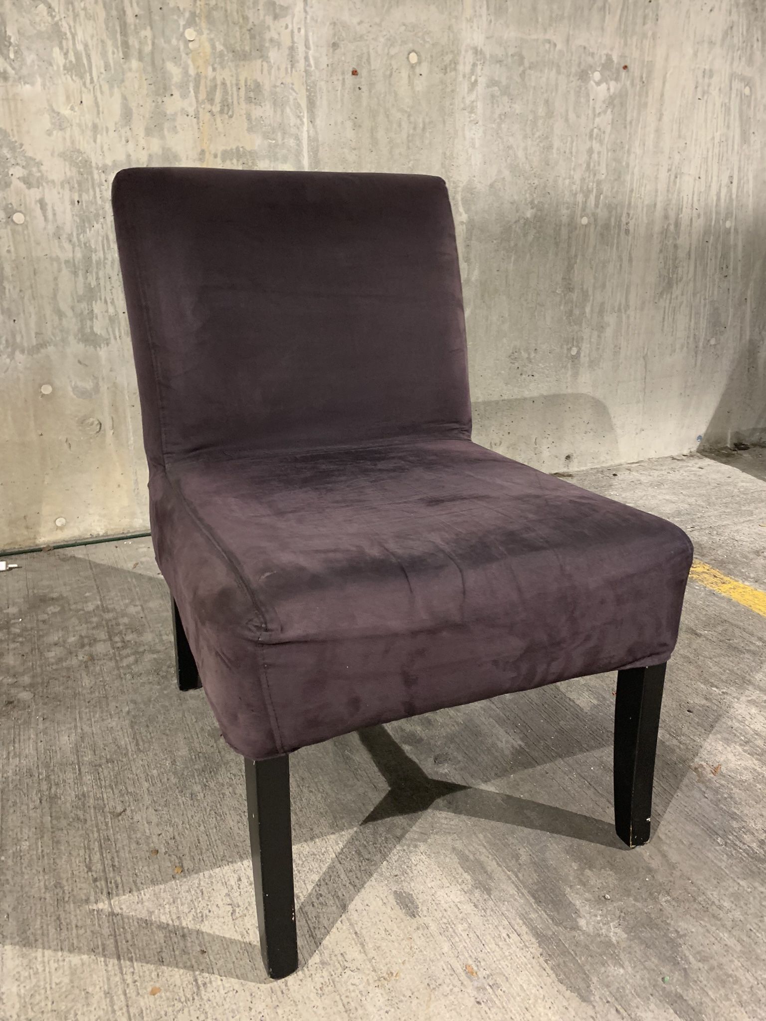 Purple Fabric Chair