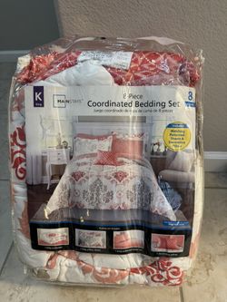 Brand New Comforter Set 8 Piece King