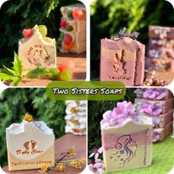  Organic Gift  Soap Set (4- Pack) Pick Up Available 